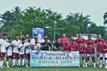 Pemkab Natuna jaring atlet Popda melalui turnamen Piala Bupati