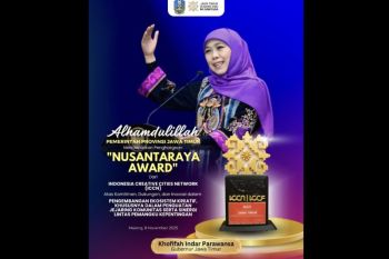 Pemprov Jatim raih Nusantaraya  Award di ICCF 2025