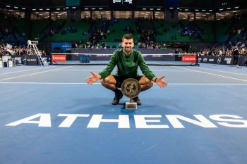 Djokovic raih gelar ke-101 di Athena setelah tiga jam melawan Musetti