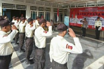 Polres Karawang tekankan agar para Satpam jaga sinergitas dengan pihak kepolisian