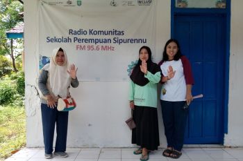 Sekolah Perempuan di Pangkep Sulsel kampanyekan mitigasi bencana