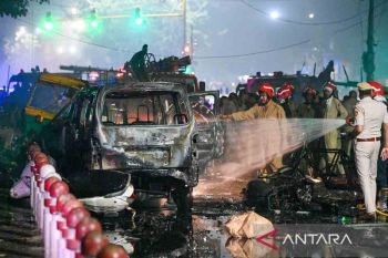 Pascaledakan di New Delhi, India tingkatkan keamanan di perbatasan