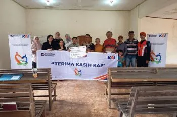 KAI Palembang salurkan bantuan CSR Rp152 juta pada triwulan III 2025