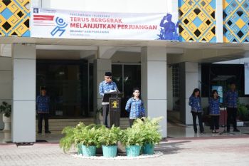 Kemenkum NTT tekankan nilai perjuangan saat peringati Hari Pahlawan