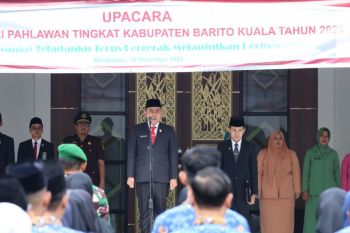 Wabup ajak elemen masyarakat Batola meresapi nilai perjuangan pahlawan