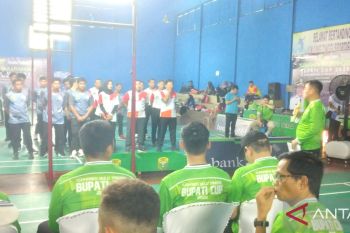 Wabup berharap Turnamen Bupati Cup 2025 lahirkan bibit atlet bulutangkis