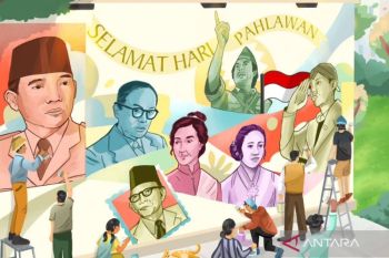 Cabinet secretary urges Indonesians to honor heroes through action
