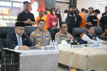 Pemkot Makassar bersinergi BNN dan polisi menciptakan Kamtibmas