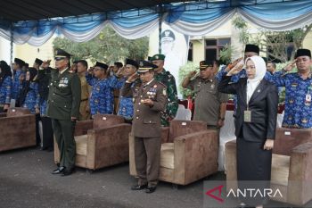 Pemkab Bangka Tengah beri penghargaan vetaran, guru dan atlet di hari pahlawan