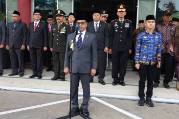Wakil Bupati Risnaldi Ibrahim pimpin upacara Hari Pahlawan 10 November