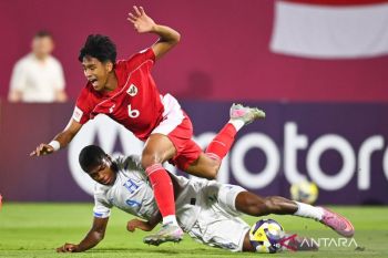 Evandra bawa Indonesia sementara imbang 1-1 dengan Honduras