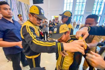 Wakil Wali Kota Wartono semangati kontingen Peparprov Banjarbaru