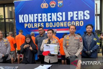 Polres Bojonegoro tangkap 8 pelaku pencurian dalam Operasi Sikat 2025
