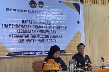 Imigrasi Polman tekankan sinergi pada rakor Timpora Kabupaten Majene