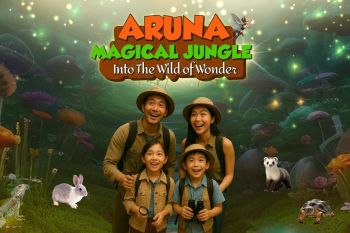 Masuk ke dunia hutan ajaib, Pengalaman perayaan tahun baru tak terlupakan di Aruna Senggigi Lombok