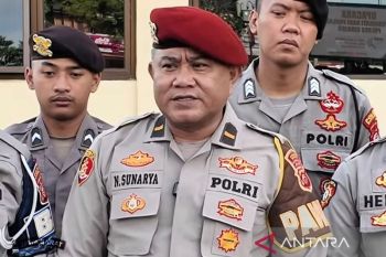 Polres Cianjur menyita 502 botol minuman keras berbagai merek