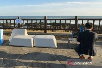 ASEAN punya bangku khusus pada jalur trekking ASEAN-Korea Olle di Jeju