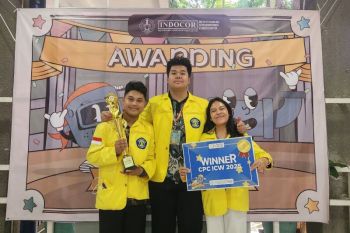 Mahasiswa FTUI raih juara 1 ajang 'Corrosion Presentation Challenge'