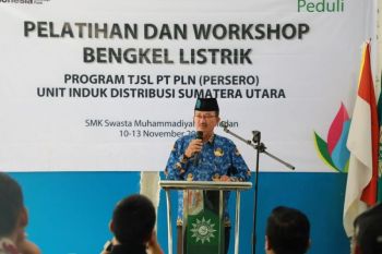 SMK Muhammadiyah 9 Medan apresiasi PLN Sumut tingkatkan kompetensi guru
