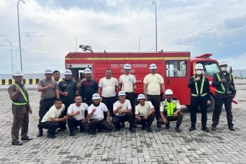 BNCT Gelar pelatihan tanggap darurat kebakaran perkuat terminal dan kepatuhan K3