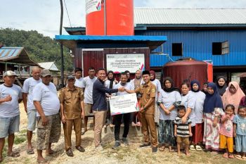 PLN UIP Sulawesi hadirkan sumber air layak konsumsi di Morowali Utara