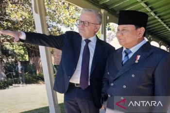 Prabowo diajak Perdana Menteri Australia nikmati pemandangan Kota Sydney