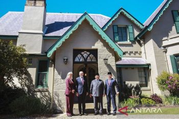 Prabowo-Albanese nikmati pemandangan Sydney di sela temu empat mata