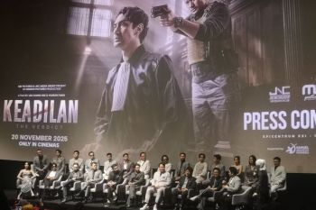 Gala perdana "Keadilan: The Verdict", Reza soroti film medium bersuara