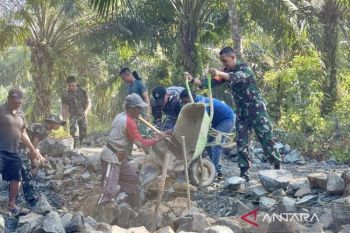 TMMD sambung asa dan ekonomi di Desa Rejosari