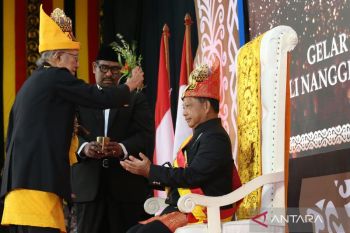 Dapat gelar kehormatan adat Wali Nanggroe Aceh, Mendagri: Surprise bagi saya
