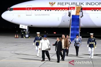 Presiden Prabowo tiba di Jakarta usai tuntaskan agenda di Australia