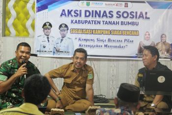 Dinsos Tanah Bumbu perkuat program KSB di Kelurahan Tungkaran Pangeran