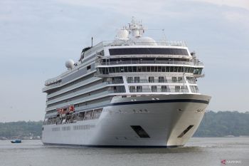 Kapal pesiar MS Viking Orion singgah di Surabaya