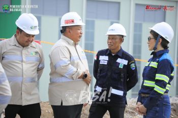 Bupati Bulungan Tinjau Langsung Progres Pembangunan KIPI, KIHI, dan PT KAI di Tanah Kuning