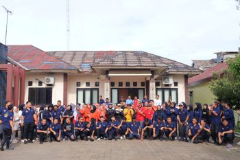 Imigrasi Serang dan Kecamatan Serang sinergi lewat olahraga