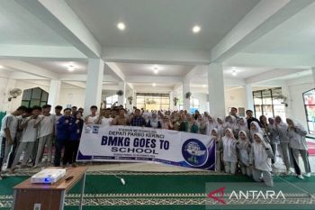 BMKG tingkatkan ketahanan kebencanaan melalui sekolah lapang gempa