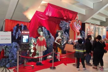 Ruang pamer interaktif dihadirkan dalam konser Andien