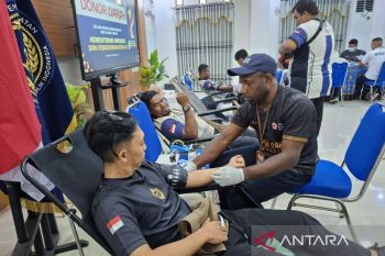 Kementerian Imipas Papua Barat gelar bakti sosial donor darah