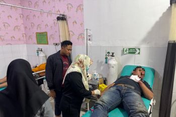 Polisi evakuasi dua terduga pencuri dari amuk massa di Ciruas