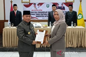 Bupati Kotim tunjuk Yolanda sebagai Plt Kadisdik