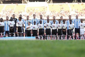 Timnas Argentina cetak gol pada saat yang tepat kontra Angola