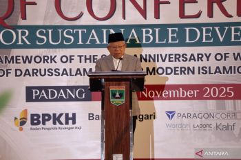 Ma'ruf Amin jelaskan alasan wakaf Indonesia belum tergarap maksimal