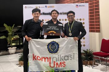Mahasiswa Komunikasi UMS raih juara 2 Podcast Competition dengan pendekatan komedi