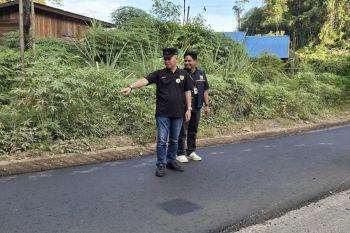 Bupati Gumas pastikan pengerjaan jalan Tewah-Miri terlaksana