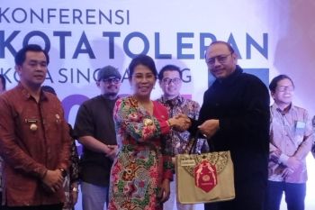 Wali Kota Tegal hadiri Konferensi Kota Toleran di Singkawang
