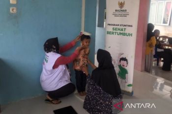 Baznas intervensi stunting lewat layanan kesehatan gratis di Sulteng