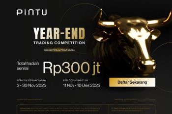 PINTU gelar trading competition tingkatkan industri kripto