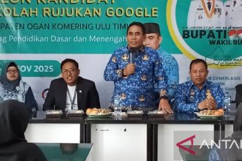 26 sekolah di Kabupaten OKU Timur terpilih jadi kandidat Sekolah Rujukan Google