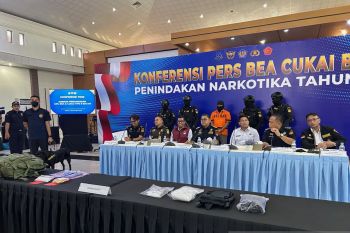 BC Batam gagalkan penyeludupan 1,5 Kg narkoba melalui perairan