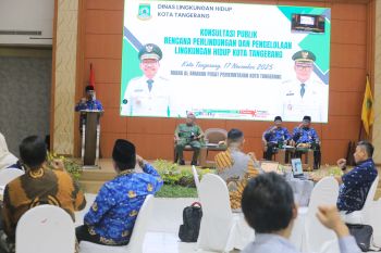 Pembangunan di Kota Tangerang diharapkan perhatikan keseimbangan ekologi